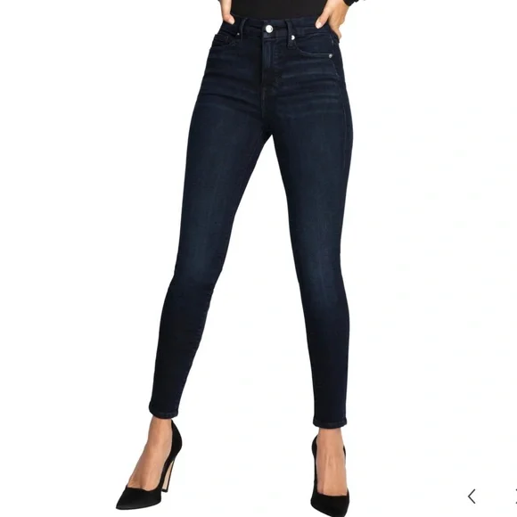 Good American Good Legs Skinny Jeans in Blue224 NWT - Picture 2 of 13
